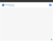 Tablet Screenshot of microscience.pe